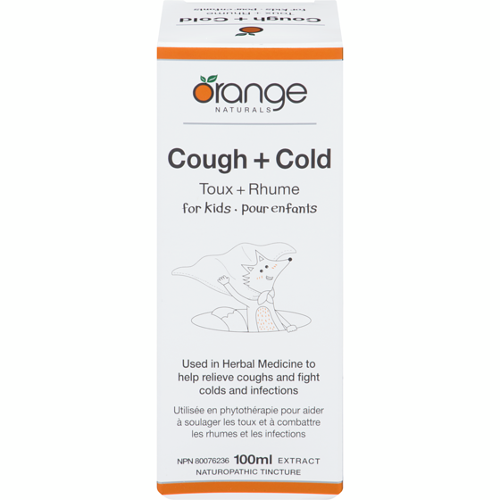 Orange Naturals Naturopathic Tincture Cough  plus Cold for Kids 100 ml, $24.99/100ml