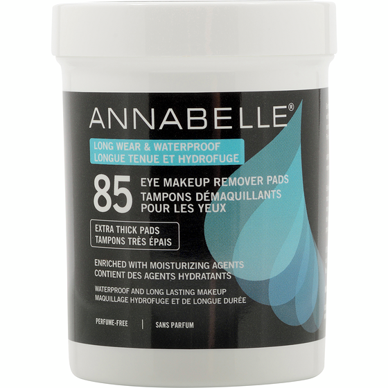 Annabelle Longwear/Waterproof Makeup Remover Pads 1 ea, $8.99/1ea