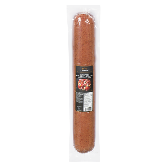 Capital Packers Salami bœuf 3 kg, 1,28 $/100g