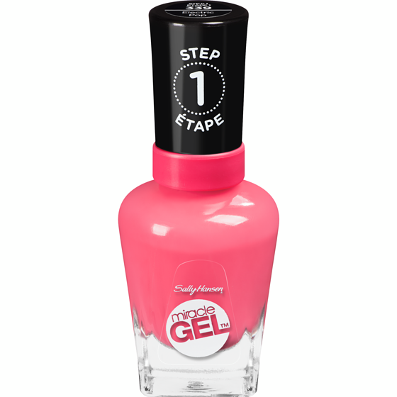 Sally Hansen Miracle Gel Nail Color, Electric Pop 14.7 ml