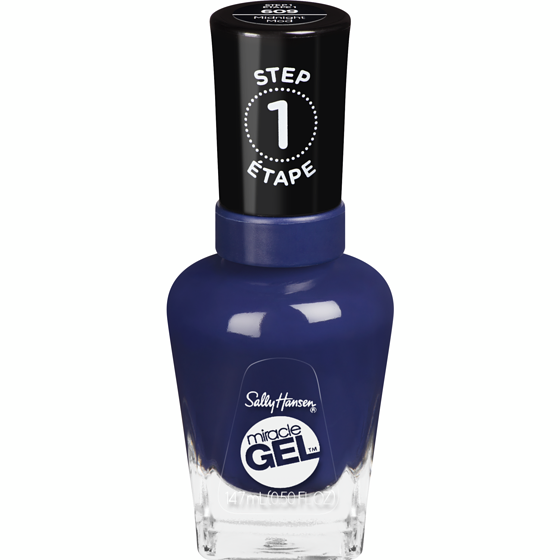 Sally Hansen Miracle Gel Nail Color, Midnight Mod 14.7 ml