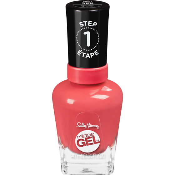 Sally Hansen Miracle Gel Nail Color, Proper P-Rose 256 14.7 ml