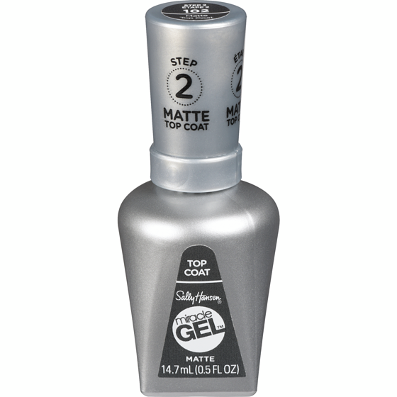 Sally Hansen Vernis à ongles Miracle Gel couche de finition, mat 14.7 ml