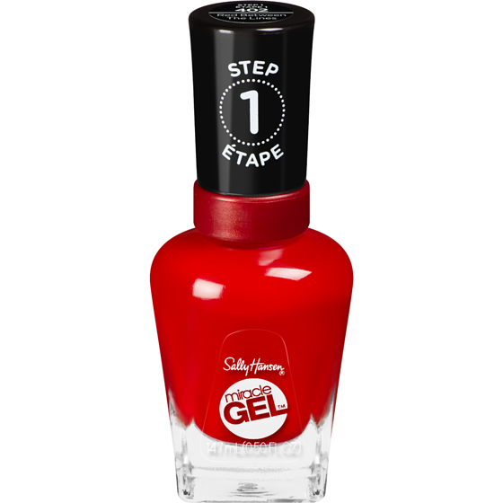 Sally Hansen Miracle gel couleur gel étape 1 402 red between the lines 14.7 ml, 99,05 $/100ml