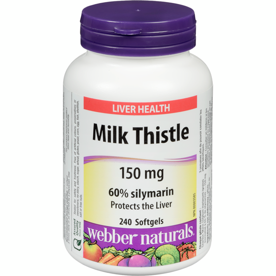 Webber Naturals Milk Thistle 240 ea, $0.11/1ea