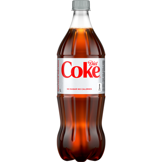 Coca-Cola Diet Cola Bottle 1 l, $0.15/100ml