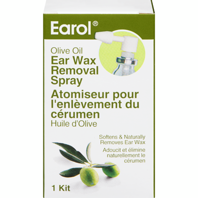 Earol Atomiseur pour l'enlèvement du cérumen, huile d'olive 1 ea, 13,99 $/1ch