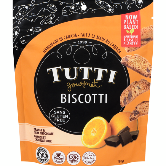 Tutti Gourmet Biscotti au chocolat sans gluten biologique 180 g, 4,16 $/100g