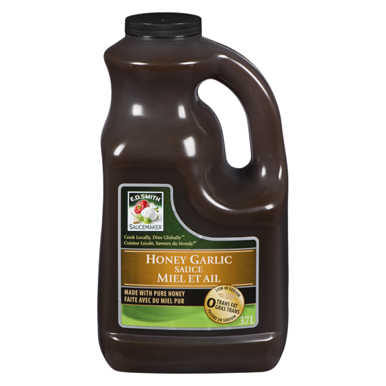 ED Smith Wing Sauce, Honey Garlic 3.7 l, $0.62/100ml