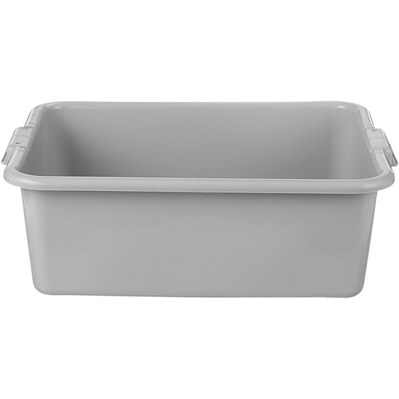 null Boîte à desservir en plastique 15 po x 20 po x 7 po, gris 1 ea, 10,99 $/1ch