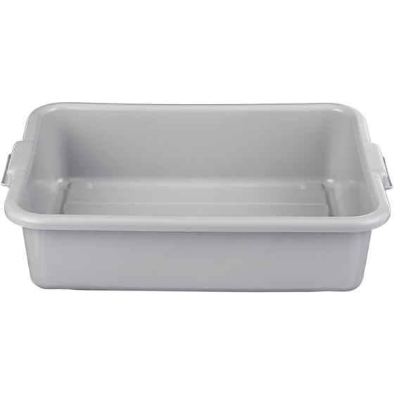 null Boîte à desservir en plastique 15 po x 20 po x 5 po grise 1 ea, 9,99 $/1ch