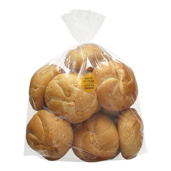 null Kaiser Buns 78 g, $4.47/100g
