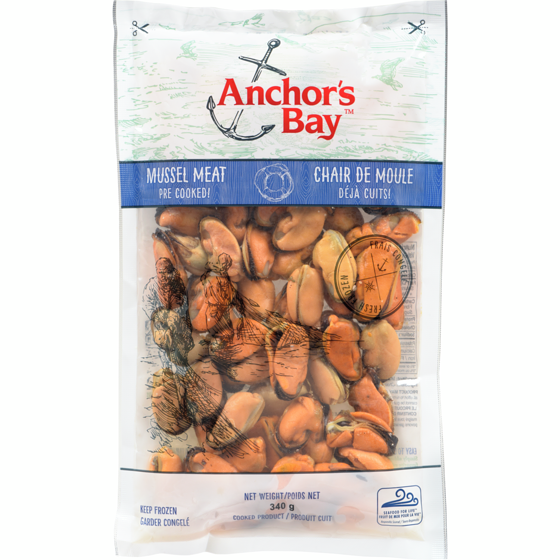 Anchor Bay Mussel Meat 340 g, $1.61/100g
