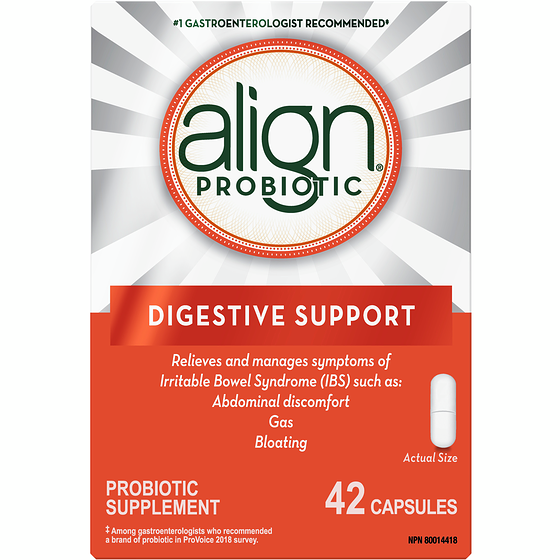 Align Daily Probiotic Capsules | Digestive Support Probiotics | 42 Count 42 ea, $1.02/1ea