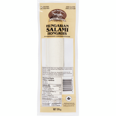 Noah Martin Hungarian Salami 375 g, $27.97/1kg $2.80/100g