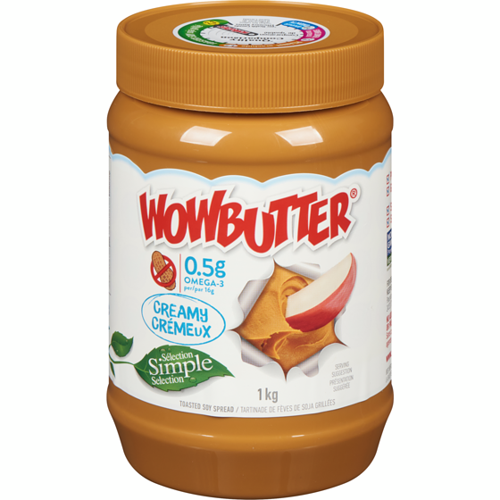 Wowbutter Tartinade sans arachide 1 kg, 1,20 $/100g