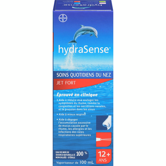Hydrasense Vaporisateur nasal Jet fort 100 ml, 11,47 $/100ml