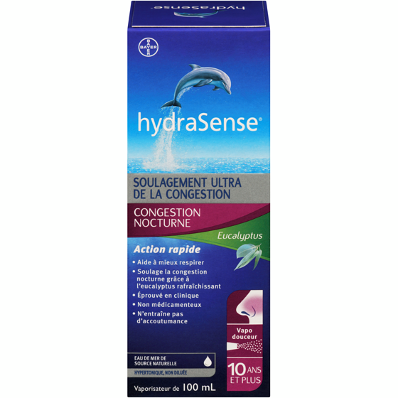 Hydrasense Soin nasal spécialisé à l’eucalyptus 100 ml, 11,47 $/100ml