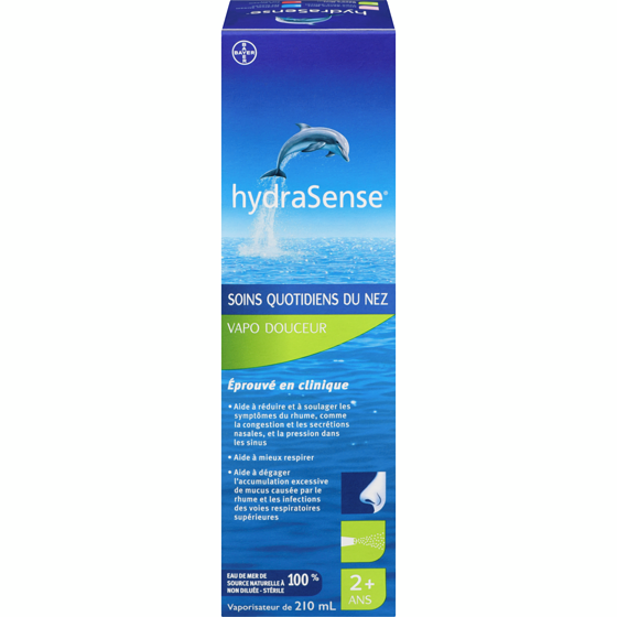Hydrasense Vaporisateur nasal Vapo douceur, Soins quotidiens du nez 210 ml, 8,32 $/100ml
