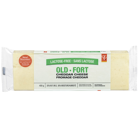 PC Lactose Free Old White Cheddar