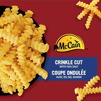 mccain crinkle cut chips