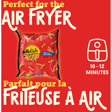 McCain Crinkle Cut French Fries - 1.5 kg | Zehrs