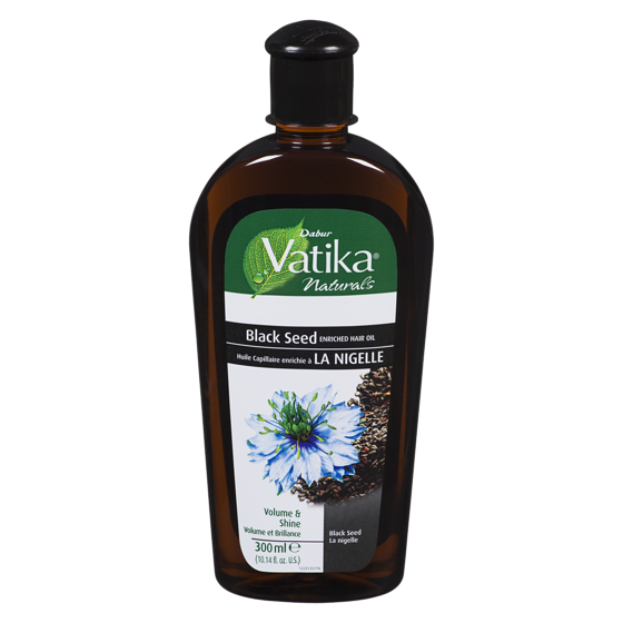 Dabur Vatika Black Seed Hair Oil 300 ml, $2.83/100ml