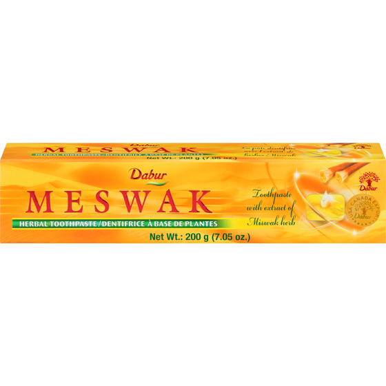 Dabur Herbal Toothpaste Meswak 200 g, $0.03/1ea