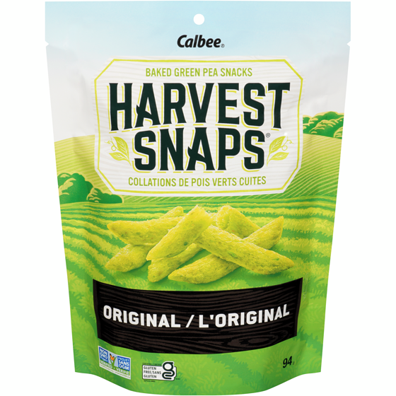 Harvest Snaps Croustilles Snapea Crisps originale 94 g, 4,08 $/100g