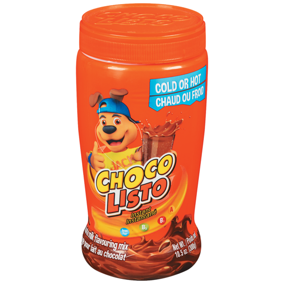 Chocolisto Chocolate Milk Favouring Mix 300 g, $1.50/100g