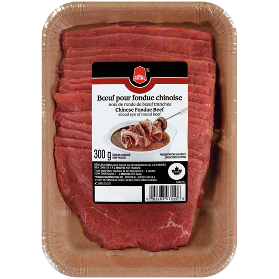 Royal Beef Fondue 300 g, $3.17/100g