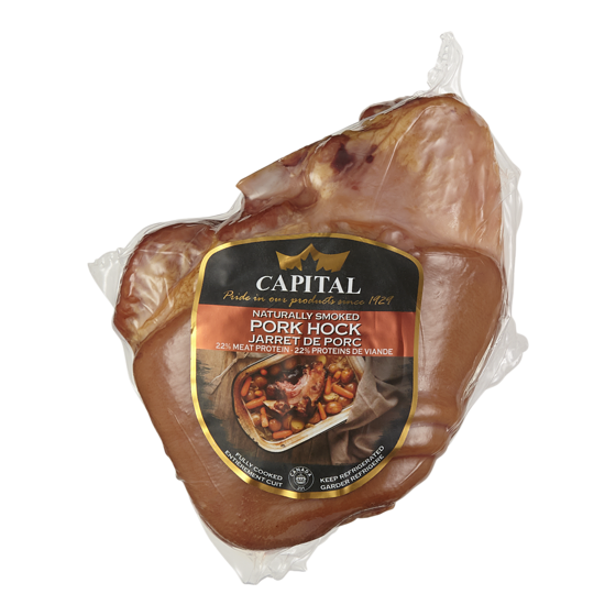 Capital Packers Jarrets de porc fumé 9,90 $/1kg 4,49 $/1lb