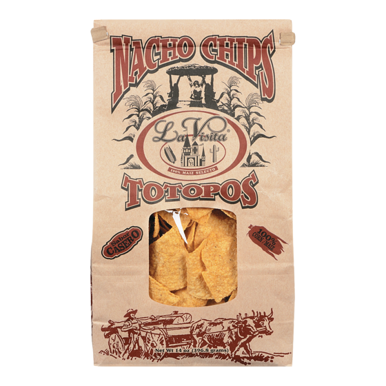 La Vista Nacho Chips 396.8 g, $1.26/100g