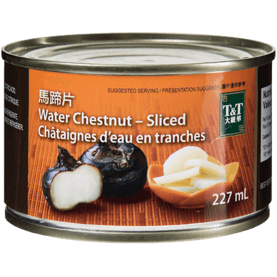 T&T Sliced Water Chestnuts 227 ml, $0.57/100ml