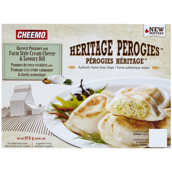 Cheemo Perogies, Cream Cheese & Savoury Dill 815 g, $0.31/100g