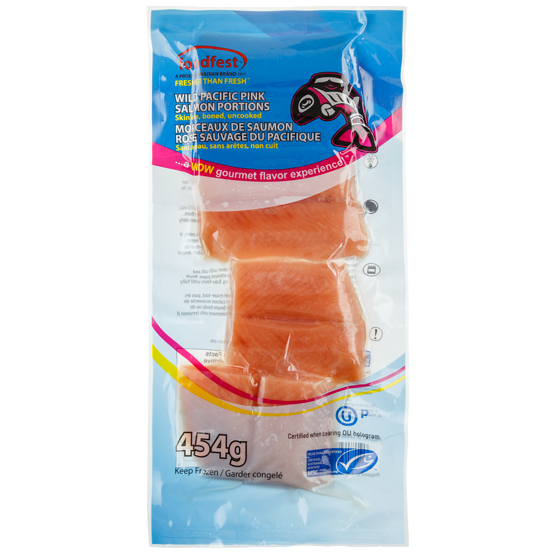 Foodfest Pink Salmon Portions 454 g, $4.40/100g