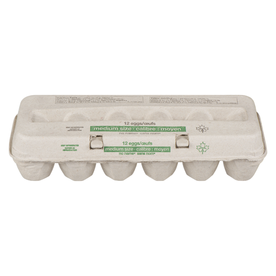 Sans Nom Oeufs Moyens Cat. A - Unite 12 ea, 0,41 $/1ch