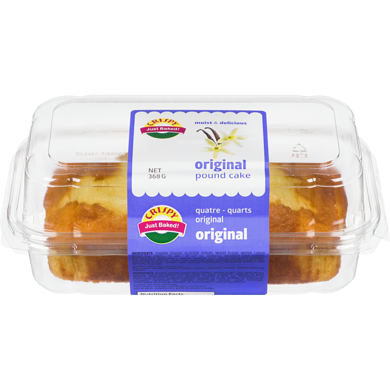 Crispy Pound Cake      368 g, $1.17/100g