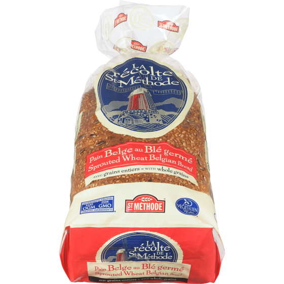 St Methode Sprout Wheat Bread 550 g, $1.00/100g