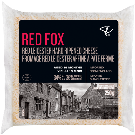 PC Collection noire Fromage Red Leicester Affiné À Pâte Ferme Vieilli 18 Mois 250 g, 4,00 $/100g