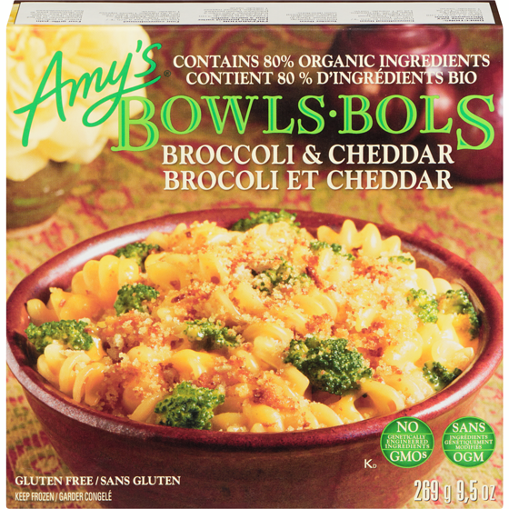 Amys Broccoli Cheddar Bake Bowl 269 g, $2.41/100g