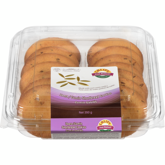 Crispy Cumin/Zeera Short Bread Cookie 0.35 kg, $1.14/100g