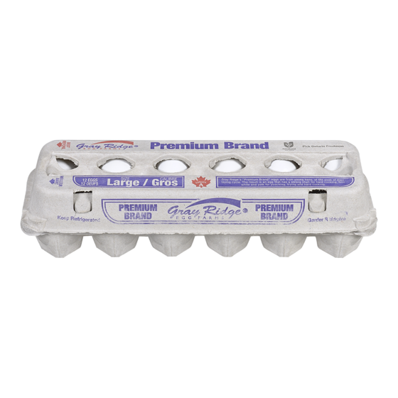 Gray Ridge Grade A Premium White Eggs, Large 12 ea, $0.44/1ea
