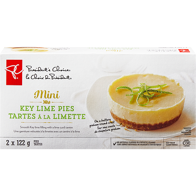 le Choix du Président Mini tartes à la limette 243 g, 2,18 $/100g