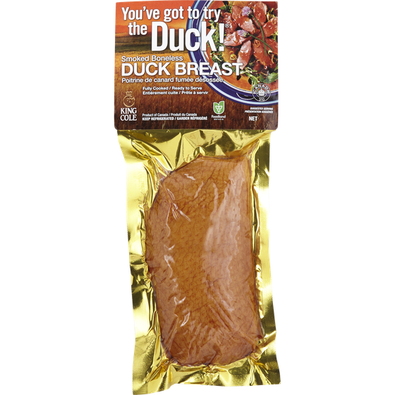 King Cole Smoked Duck Breast $44.07/1kg $20.00/1lb