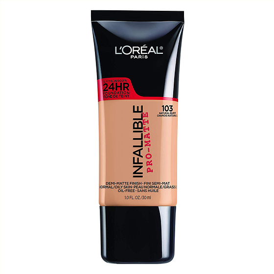 L'Oreal Paris Infallible Foundation 103 Natural Buff 1 ea, $24.52/1ea