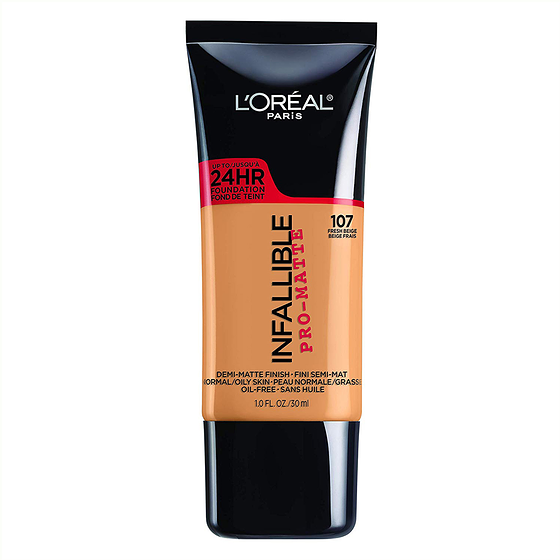 L'Oreal Paris Infallible Foundation 107 Fresh Beige 30 ml, $81.73/100ml