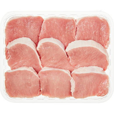 null Pork Loin Chop Boneless Club Pack $8.31/1kg $3.77/1lb