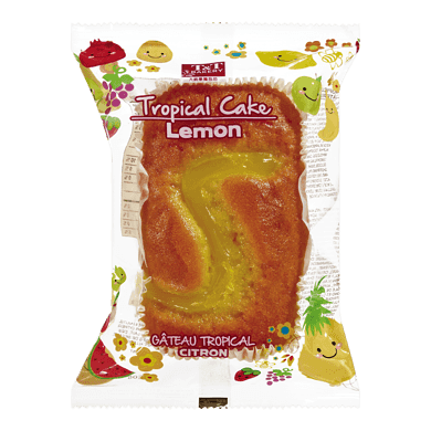 T&T Gâteau tropical au citron 180 g, 1,11 $/100g