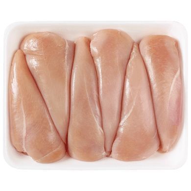 null Poitrine de poulet désossée sans peau et sans filet retiré, format Club 17,62 $/1kg 7,99 $/1lb